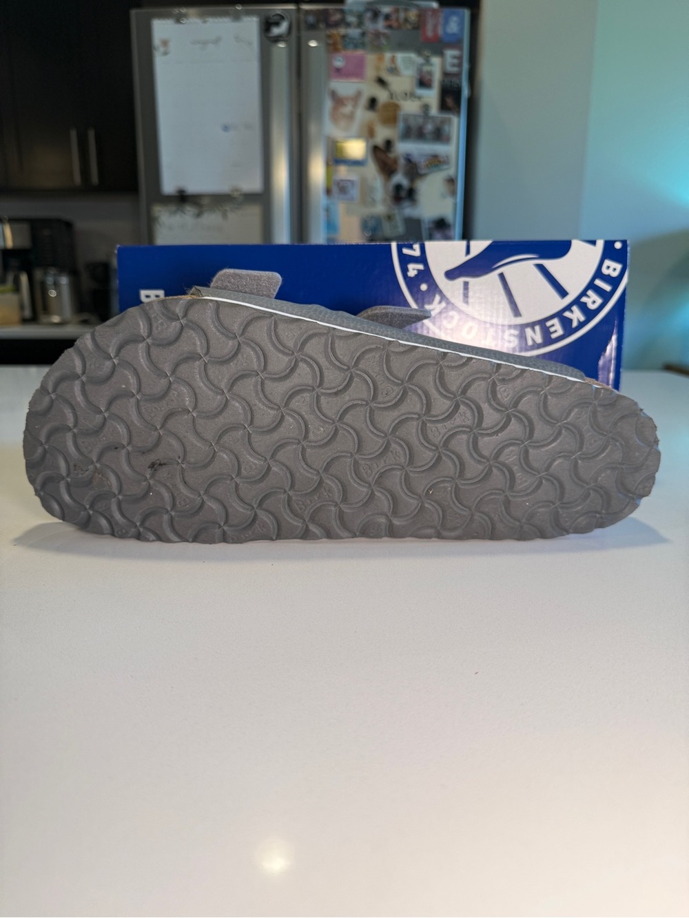 BIRKENSTOCK - Arizona BS Sandal in Desert Soil Grey - Men’s Size 12/45 - Picture 13 of 14
